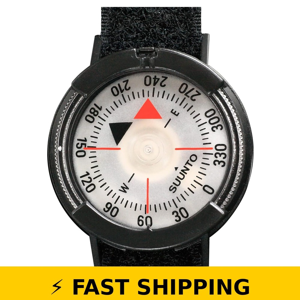SUUNTO M-9 Wrist Compass – Compact & Waterproof Black