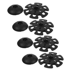 Hiking Pole Mud Holder Snow Trekking Support Rubber Ends Tip Protector