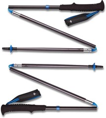 Black Diamond Distance Z Trekking and Running Poles, Pair of Foldable, 110 cm