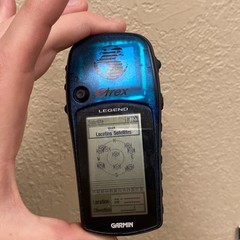 Garmin eTrex Legend Personal Handheld GPS Hiking Outdoor Manual & Guide! WORKS