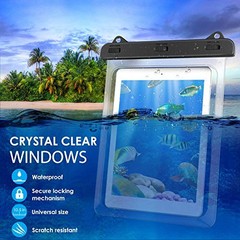 Waterproof Tablet Case, Tablet Pouch Dry Bag Compatible with iPad 10th, Clear
