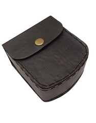 100% Working Brass Brunton Pocket Vintage Compass With Leather Case.