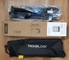 TREK-Z SE : FOLDABLE TREKKING HIKING POLES (2 Poles in Package)