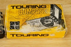 Vintage Camping Map Tool Touring Compass West Germany in Original Box