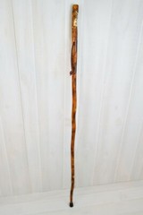 Wood Spirit Hardwood Walking Stick, Hand Carved Staff, Made in the USA, Custom