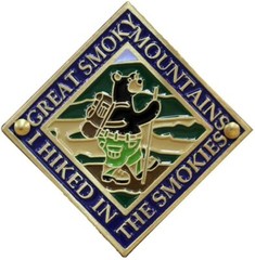Great Smoky Mountains Hiking Stick Medallions – Multiple Designs Available