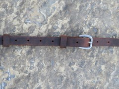 Full grain veg tanned Leather blanket harness & Bottle carrier handmade
