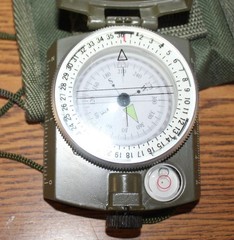 High-Precision Casual Style Outdoor American MultiFunctional Green Compass USA