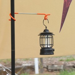 Outdoor Portable S Hook Non-Slip Hanging Hook for Camping Gear 27×4.2×5.5cm