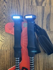 New Balance Expert 2 Telescoping Trekking Walking Poles Built-In LED Lights