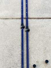 Set of Go Plus Aluminum Trekking Poles 110-135CM .. 50A
