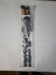 TrailBuddy Hiking Trekking Poles Adjustable Aluminum Cork Grip w/ Accessories