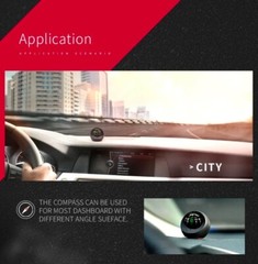 Dashboard Mount Auto Automobile Automotive Vehicle Car Boat Ball Compass Liquid