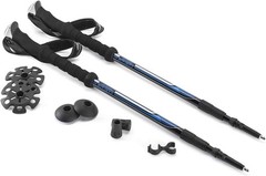 Lightweight Aircraft-Grade Aluminum Trekking Poles W/ Extended Down Grip Plus