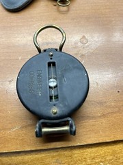 VTG Lot 3 Compasses. 2 Made In Germany, Other Japan brass , Metal, Leather
