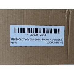 Step2Gold Ta-Da Chair Series 2 Walking Cane Foldable Chair 36.2″ Black 12092
