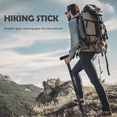 Hiking Tactical Stick Walking Staff,Portable Walking Sticks Trekking Poles Ou…