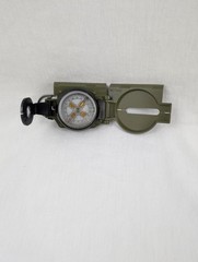 Wren Military Marching Compass Metal hiking, backpacking, orienteering, survival