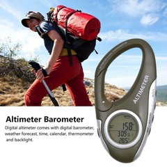 8 In 1 Digital Altimeter Barometer with Weather Forecast Thermometer Backlight b