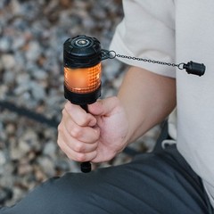 Outdoor Game Accessories with 19 Lights and 360 Degree Rotating Turntable