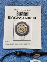 Bushnell BackTrack GPS 360063 Personal Locator w/ Manual Tested Working