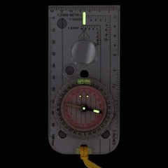Navigation Compass, Expedition Map Reading, Lightweight Map Ruler, Compass with…