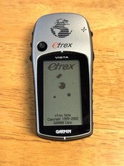 Garmin Etrex Vista Handheld GPS Satellite Compass Waterproof Unit Tested