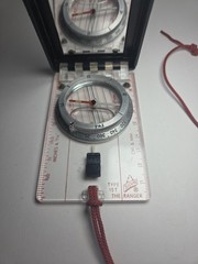 Vintage Silva 15T Ranger Mirror Sighting Navigation Compass Made In Sweden