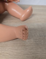 Old Celluloid Celluloid Doll Steiner Doll 50cm Sleep Eyes Collectors Vintage