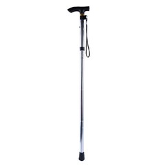Trekking Poles Hiking Telescopic Outdoor Aluminum Alloy Metal Folding Cane Pole