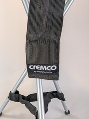 Cremco Tripod Stool Lightweight Camping Slacker Chair Blue