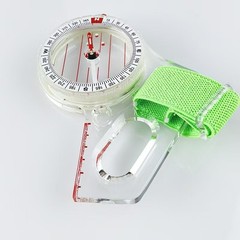 VIGOR Thumb Compass for Map Reading – Multifunction Navigation Compass with Rule