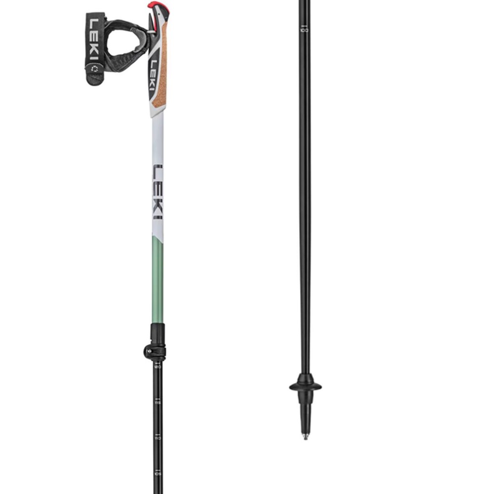 LEKI Spin Shark SL Nordic Walking Poles White, One Size