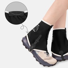 Athletic Waterproof Low Gaiters Ideal for Off Road For Running and Cycling