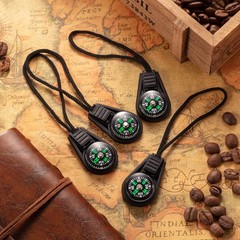 BBTO 100 Pieces Mini Survival Compass Outdoor Camping Hiking Pocket Compass L…