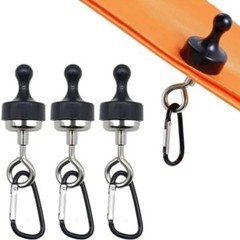 Multipurpose Magnetic Tent Hooks Removable Holder for Camping and Outdoor Use