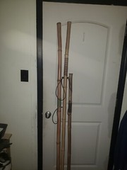 BAMBOO CANE, HIKING, WALKING, STAFF, CANE