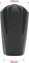 Lightweight Rubber Tip Cover for Trekking Poles – Strong Support for Walkers