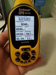 DELORME RUGGED EARTHMATE PN-20 12-CHANNELS GPS NAVIGATOR WAAS-ENABLED NOAA HIGH