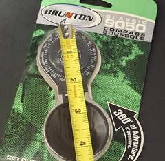 VINTAGE BRUNTON USA 360 POCKET COMPASS BOUSSOLE CLASSIC 9050 +NEW+