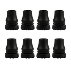 8Pcs Trekking Poles Cane Tip Protector Walking Pad Nonslip Foot Cover