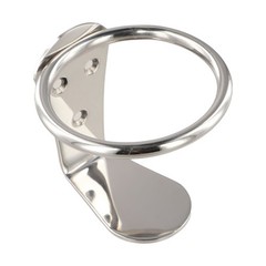 316 Stainless Steel Wall Mount Bottle Holder for Yacht RV Boat Secure Grip