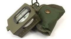 High Quality Pocket Military Army Geology Metal Compass Military Green Color