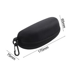 Waterproof Hard Shell Sunglasses Case with Cleaning Cloth and Repair Tool Set