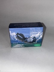 liquid-filled, metal-case lensatic compass