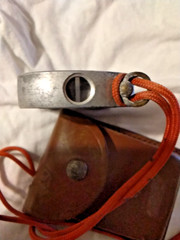 Vintage survey citing compass Suunto KB14-360 compass With leather Case tether