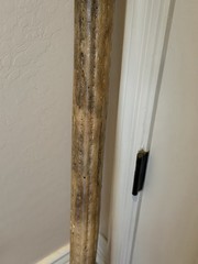Rain stick, Hiking stick, Walking, Rainmaker, Unique, Vintage 48in, Cane