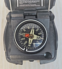 Vintage Normark PL-180 Pocket Lapel Compass Liquid Filled Made in Finland