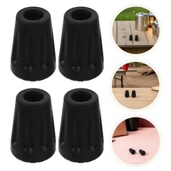 20Pcs Durable Rubber Trekking Pole Tips for Hiking Non-Skid Walking Stick Ends