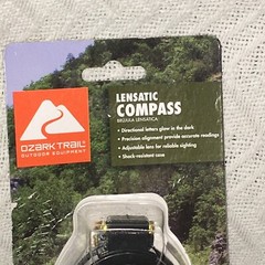 Ozark Trail Lensatic Compass, Black, Model 5013 Brand New In Package